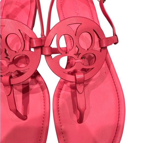 Coach Jaci Pink Sandals 9 - Picture 2 of 7